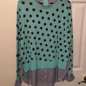 Layered Look sweater